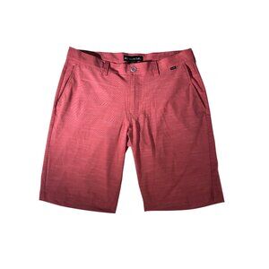 Travis Mathew Men's Watermelon Red Bermuda Golf Shorts